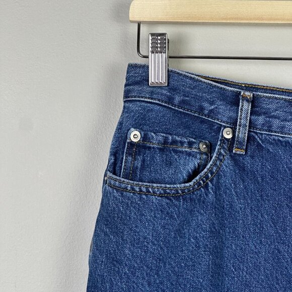 Everlane 90s Cheeky Jeans Medium Dark Wash - Picture 4 of 11